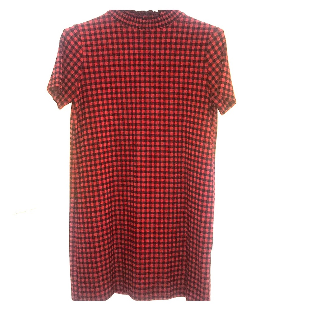 Zara checkered dress